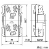 神保電器 抜止接地ダブルコンセント 15A 125V ピュアホワイト 抜止接地ダブルコンセント 15A 125V ピュアホワイト JEC-BN-99GK-PW 画像2