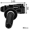 BOSCH SDSプラスハンマードリルアダプター 打撃力1J SDSプラスハンマードリルアダプター 打撃力1J GFA18-H2 画像2