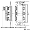 神保電器 【受注生産品】3路ガイド・3路チェック・3路チェックランプ付スイッチトリプルセット ピュアホワイト 【受注生産品】3路ガイド・3路チェック・3路チェックランプ付スイッチトリプルセット ピュアホワイト NKW03079PW 画像2