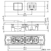 神保電器 【受注生産品】3路スイッチ+コンセントセット 家具・機器用 シボ加工品 ピュアホワイト 【受注生産品】3路スイッチ+コンセントセット 家具・機器用 シボ加工品 ピュアホワイト KAG-2709 画像2