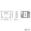 神保電器 操作板 3個用 印刷文字入り 操作板 3個用 印刷文字入り WJN-T-160 画像2