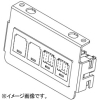 TERADA(寺田電機製作所) 情報(CAT6A)器具ブロック ≪テラコン≫ CAT6A×2 TMK・TSK・CCMシリーズ用 マルチタイプ(打込) TSM00182