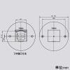 TERADA(寺田電機製作所) 低床用フロアコンセント丸形プレート器具 ≪テラコン≫ プレート+CAT5E×1 LSF80シリーズ 電線管床工事用 シルバー 低床用フロアコンセント丸形プレート器具 ≪テラコン≫ プレート+CAT5E×1 LSF80シリーズ 電線管床工事用 シルバー LSF8095H 画像3