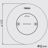 TERADA(寺田電機製作所) 上下動型コンセント ≪テラコン≫ 水平調整タイプ 接地2P15A125V×2 TFB55シリーズ 電線管床工事用 シルバー 上下動型コンセント ≪テラコン≫ 水平調整タイプ 接地2P15A125V×2 TFB55シリーズ 電線管床工事用 シルバー TFB55613 画像2