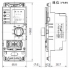 神保電器 電子式6時間タイマスイッチ本体 ガイド・チェック用 2箇所操作形 3路ガイドスイッチ付 電子式6時間タイマスイッチ本体 ガイド・チェック用 2箇所操作形 3路ガイドスイッチ付 WJ-TM2GC3G 画像2