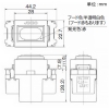 神保電器 【受注生産品】パイロットランプ 電流検知形 4A用 赤 【受注生産品】パイロットランプ 電流検知形 4A用 赤 JEC-BN-6CR(赤)-PW 画像2