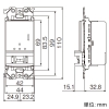 パナソニック 熱線センサ付自動スイッチ 《かってにスイッチ》 壁取付 換気扇連動形 2線式 LED専用1A マットホワイト 熱線センサ付自動スイッチ 《かってにスイッチ》 壁取付 換気扇連動形 2線式 LED専用1A マットホワイト WTA1274W 画像4