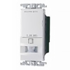 パナソニック 熱線センサ付自動スイッチ 《かってにスイッチ》 トイレ壁取付 換気扇連動形 2線配線式 適合LED専用1A ホワイト WTK12749W