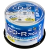 マクセル データ用CD-R ひろびろ美白レーベルディスク 700MB 2〜48倍速対応 50枚入 CDR700S.WP.50SP