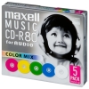 マクセル 音楽用CD-R 80タイプ 録音時間79分57秒 カラーMIX 5枚入 音楽用CD-R 80タイプ 録音時間79分57秒 カラーMIX 5枚入 CDRA80MIX.S1P5S 画像1