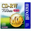 マクセル データ用CD-RW MQシリーズ 書き換え型タイプ アンフォーマット 700MB 1〜4倍速対応 1枚入 CDRW80MQ.S1P