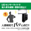 DXアンテナ 【メーカー在庫限り】カメラ付LEDセンサーライト カメラ付LEDセンサーライト DSLD10CC1 画像4