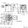 パナソニック 天井埋込形換気扇 ルーバーセットタイプ DCモータータイプ 低騒音形 24時間・局所換気兼用 埋込寸法177mm角 パイプ径φ100mm ルーバーL83タイプ 天井埋込形換気扇 ルーバーセットタイプ DCモータータイプ 低騒音形 24時間・局所換気兼用 埋込寸法177mm角 パイプ径φ100mm ルーバーL83タイプ XFY-17JDK8/83 画像2