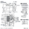 パナソニック 天井埋込形換気扇 ルーバーセットタイプ 低騒音・特大風量形 24時間常時換気 200&#13221;/hタイプ 埋込寸法240mm角 パイプ径φ100mm ルーバータイプ スイッチ同梱 天井埋込形換気扇 ルーバーセットタイプ 低騒音・特大風量形 24時間常時換気 200&#13221;/hタイプ 埋込寸法240mm角 パイプ径φ100mm ルーバータイプ スイッチ同梱 XFY-24JG8VC/84 画像2