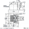 パナソニック 天井埋込形換気扇 ルーバーセットタイプ 低騒音・特大風量形 24時間・局所換気兼用 200&#13221;/hタイプ 埋込寸法240mm角 パイプ径φ100mm 天井埋込形換気扇 ルーバーセットタイプ 低騒音・特大風量形 24時間・局所換気兼用 200&#13221;/hタイプ 埋込寸法240mm角 パイプ径φ100mm XFY-24BG7/85 画像2