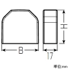 未来工業 エンド RMモール付属品 40M用 エンド RMモール付属品 40M用 RME-40M 画像2