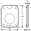 未来工業 給水栓用ボックス用スペーサー RMモール付属品 適合給水栓用ボックスRMKB-13M 給水栓用ボックス用スペーサー RMモール付属品 適合給水栓用ボックスRMKB-13M RMKBS-13M 画像2