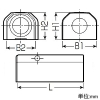 未来工業 給水栓用ソケットボックス RMモール付属品 25M用 ベース付 給水栓用ソケットボックス RMモール付属品 25M用 ベース付 RMSB-25M 画像2