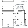 パナソニック 不燃枠 有圧換気扇用 20cm用 不燃枠 有圧換気扇用 20cm用 VB-WU20E2 画像2