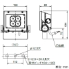 岩崎電気 【受注生産品】LED投光器 《LEDioc FLOOD NEO》 屋外・屋内用 耐塩仕様 40クラス 超広角タイプ 昼光色 電源ユニット内蔵形 ダークグレイ 【受注生産品】LED投光器 《LEDioc FLOOD NEO》 屋外・屋内用 耐塩仕様 40クラス 超広角タイプ 昼光色 電源ユニット内蔵形 ダークグレイ ECF4040SW/DSAN8/DG 画像3