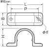 未来工業 ドレンパイプ・VP両サドル サイズ25 DP-25・VP25用 濃ブルー ドレンパイプ・VP両サドル サイズ25 DP-25・VP25用 濃ブルー DPB-25DB 画像2