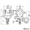 未来工業 【受注生産品】先頭Wカッシャー C形鋼(45×75mm)用 80BWT型 ケーブル径φ20〜30mm 吊り数1 【受注生産品】先頭Wカッシャー C形鋼(45×75mm)用 80BWT型 ケーブル径φ20〜30mm 吊り数1 CK-83BWTZZ 画像3