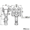 未来工業 ケーブルカッシャー C形鋼内走行用 90型 ケーブル径φ20〜35mm 吊り数2 ケーブルカッシャー C形鋼内走行用 90型 ケーブル径φ20〜35mm 吊り数2 CK-95 画像3