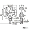 未来工業 ケーブルカッシャー I形鋼(75・100mm)用 シングルローラー 100型 ケーブル径φ10〜20mm 吊り数1 ケーブルカッシャー I形鋼(75・100mm)用 シングルローラー 100型 ケーブル径φ10〜20mm 吊り数1 CK-101 画像2