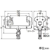 未来工業 ケーブルカッシャー I形鋼(175・190mm)用 ダブルローラー 400型 ケーブル径φ20〜35mm 吊り数2 ケーブルカッシャー I形鋼(175・190mm)用 ダブルローラー 400型 ケーブル径φ20〜35mm 吊り数2 CK-405 画像3