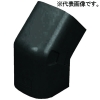 未来工業 【受注生産品】ダクト出ズミ45° スッキリライン(E)用 80型 黒 GKDN-80K