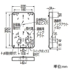 未来工業 積算電力計・計器箱取付板 1個用 ブラック 積算電力計・計器箱取付板 1個用 ブラック BP-2K 画像2