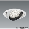 遠藤照明 LEDユニバーサルダウンライト 2400TYPE CDM-TC70W器具相当 埋込穴φ125mm 中角配光 温白色 電源別売 ERD7286W