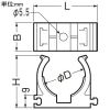 未来工業 連結サドル PF単層波付管16用 グレー 連結サドル PF単層波付管16用 グレー LSY-18H 画像2