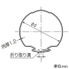 未来工業 排水管保護・化粧用部材 ≪スッキリフロート≫ ハイグレードタイプ 屋外用 半割れタイプ 120型 長さ1m 黒 排水管保護・化粧用部材 ≪スッキリフロート≫ ハイグレードタイプ 屋外用 半割れタイプ 120型 長さ1m 黒 GUH-120KS 画像2