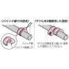 未来工業 片サドル 電気・ガス式鋲打機対応 φ21mm 片サドル 電気・ガス式鋲打機対応 φ21mm GGKT-LS16 画像3