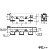 未来工業 スタンダードヘッダー 分岐口数4 スタンダードヘッダー 分岐口数4 GSH-4PG 画像2
