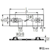 未来工業 ヘッダー架台用固定座金 保温材無用GSH-S(L)KTD・GSH-S(L)KT用 ヘッダー架台用固定座金 保温材無用GSH-S(L)KTD・GSH-S(L)KT用 GSH-KTZ 画像2