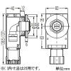 未来工業 水栓ジョイントボックス A-4 NO型 適合サヤ管22 水栓ジョイントボックス A-4 NO型 適合サヤ管22 GS4-22NO 画像2