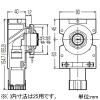 未来工業 水栓ジョイントボックス A-4N NOS型 適合サヤ管25 水栓ジョイントボックス A-4N NOS型 適合サヤ管25 GS4N-25NOS 画像2