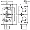 未来工業 埋込エルボボックス 適合サヤ管22 適合水栓エルボWE4-10(13)-15 埋込エルボボックス 適合サヤ管22 適合水栓エルボWE4-10(13)-15 GSMS-22 画像3