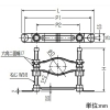 未来工業 【受注生産品】レベルマスター スチールベース・フリータイプ ボルト長さ120mm 適合管外径φ21〜63mm 【受注生産品】レベルマスター スチールベース・フリータイプ ボルト長さ120mm 適合管外径φ21〜63mm LM2-1550F12 画像2