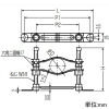 未来工業 【受注生産品】レベルマスター スチールベース・フリータイプ ボルト長さ250mm 適合管外径φ21〜63mm 【受注生産品】レベルマスター スチールベース・フリータイプ ボルト長さ250mm 適合管外径φ21〜63mm LM2-1550F25 画像2
