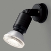 東芝 LEDスポットライト 防雨形 壁面専用 LED電球ビームランプ形 E26口金 ランプ別売 ブラック IB30122(K)