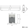 遠藤照明 LED間接照明 《リニア32》 防湿・防雨形 L1200タイプ 拡散配光 非調光 ナチュラルホワイト(4000K) LED間接照明 《リニア32》 防湿・防雨形 L1200タイプ 拡散配光 非調光 ナチュラルホワイト(4000K) ERX9841S 画像3