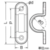 未来工業 VE両サドル VE管100用 グレー VE両サドル VE管100用 グレー S-100 画像2