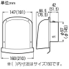 未来工業 パイプフード 薄型 適合ダクト内径φ100mm SUS316製 シャンパンゴールド パイプフード 薄型 適合ダクト内径φ100mm SUS316製 シャンパンゴールド PYT-S100ACG 画像2