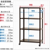 北島 【法人限定/代引き不可】 スマートラック NSTR-K446 キャスター付 W700×D400×H1200 亜鉛メッキ 【法人限定/代引き不可】 スマートラック NSTR-K446 キャスター付 W700×D400×H1200 亜鉛メッキ 51070044681 画像2