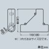 未来工業 VE管分岐 適合管VE22 曲げ半径85mm以下 ミルキーホワイト VE管分岐 適合管VE22 曲げ半径85mm以下 ミルキーホワイト VEB-22M 画像2