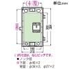 未来工業 プラスチック製防雨ボックス ≪ウオルボックス≫ 屋根無 タテ型 有効深さ140mm ブラック プラスチック製防雨ボックス ≪ウオルボックス≫ 屋根無 タテ型 有効深さ140mm ブラック WB-4AOK 画像3