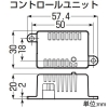 未来工業 ウオルボックス用換気扇 ルーバータイプ 換気扇本体+コントロールユニット ベージュ ウオルボックス用換気扇 ルーバータイプ 換気扇本体+コントロールユニット ベージュ WB-FA60J 画像3